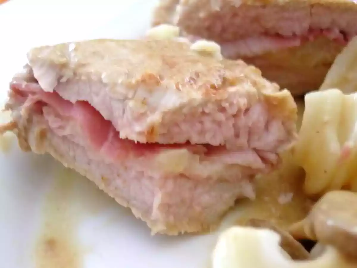 Cordon-bleu de veau à la façon de ma maman