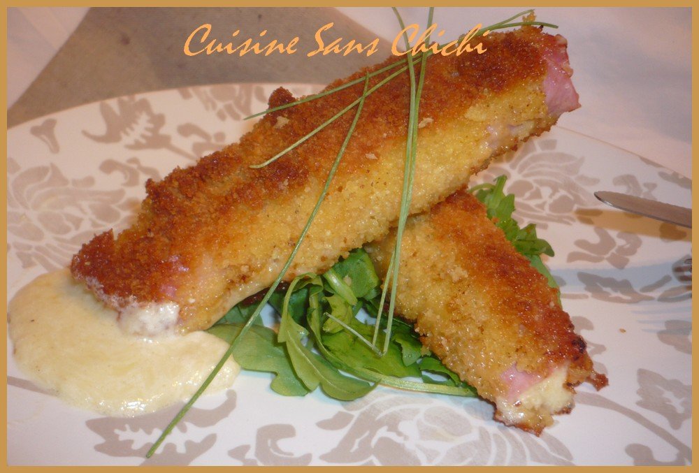 Cordons bleus rapides Recette Ptitchef