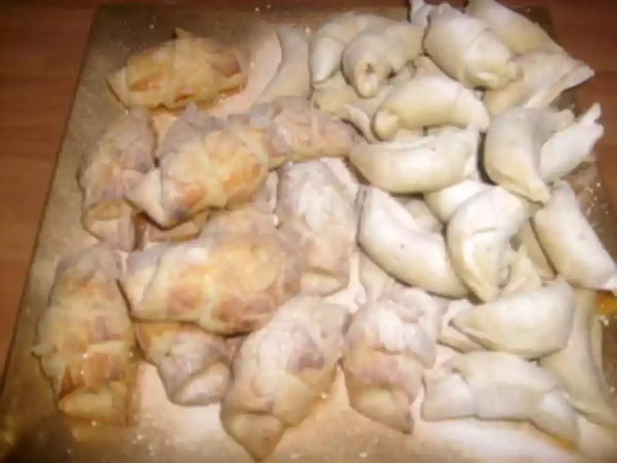 Cornes de gazelles et mini croissants aux amandes