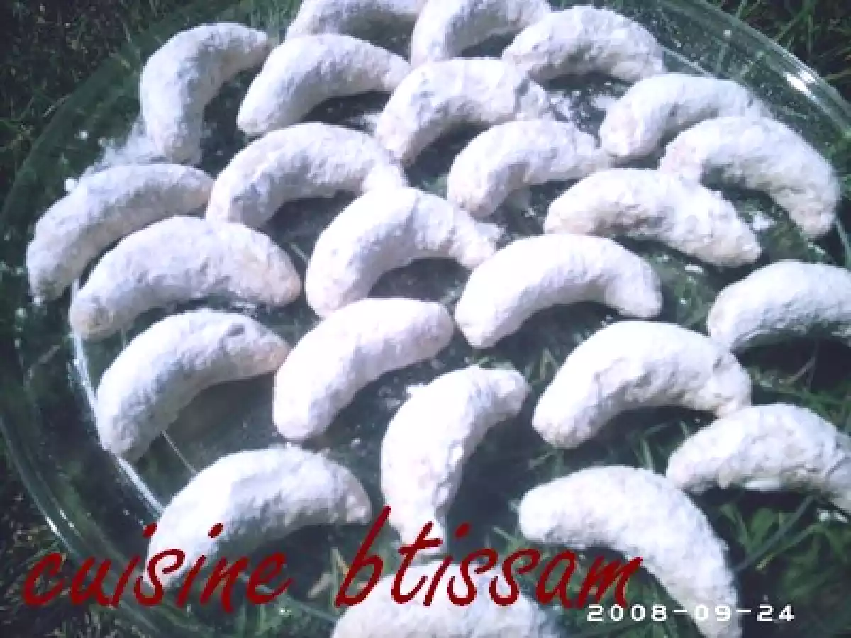 Cornes sablées aux amandes