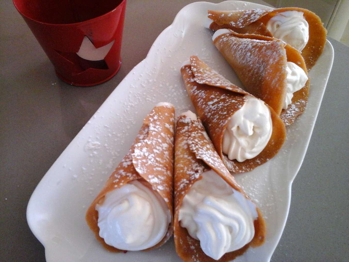 croquants à la chantilly, Recette Ptitchef