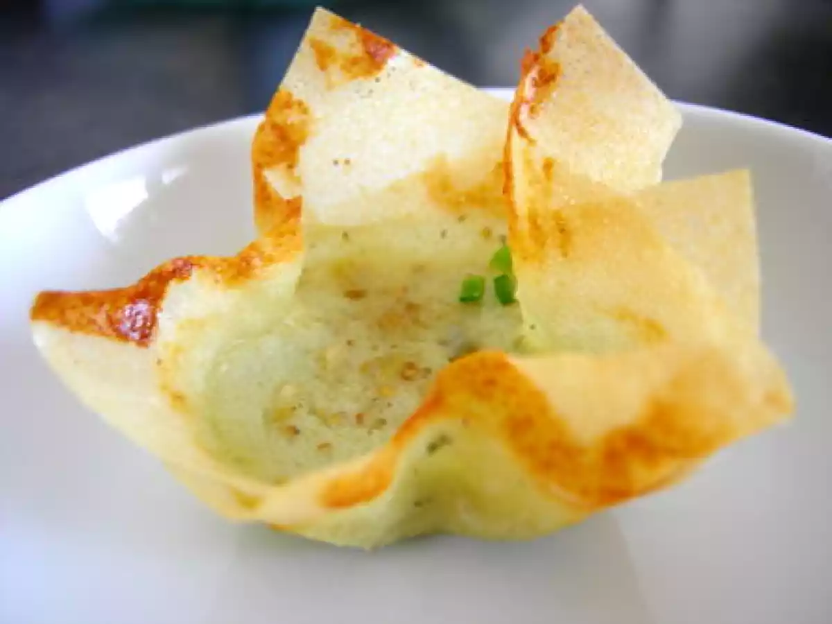 Corolles au fenouil et à la crème de roquefort