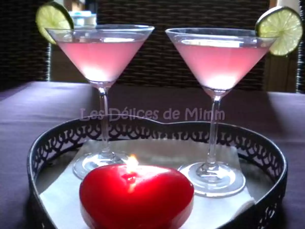 Cosmopolitan et Duo de foie gras en duo pour la Saint-Valentin