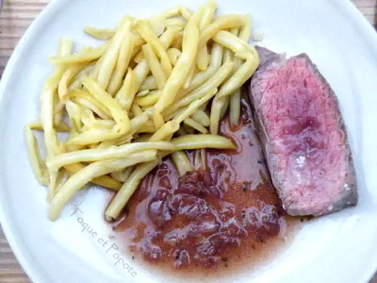 Côte à l'os en croûte de sel...