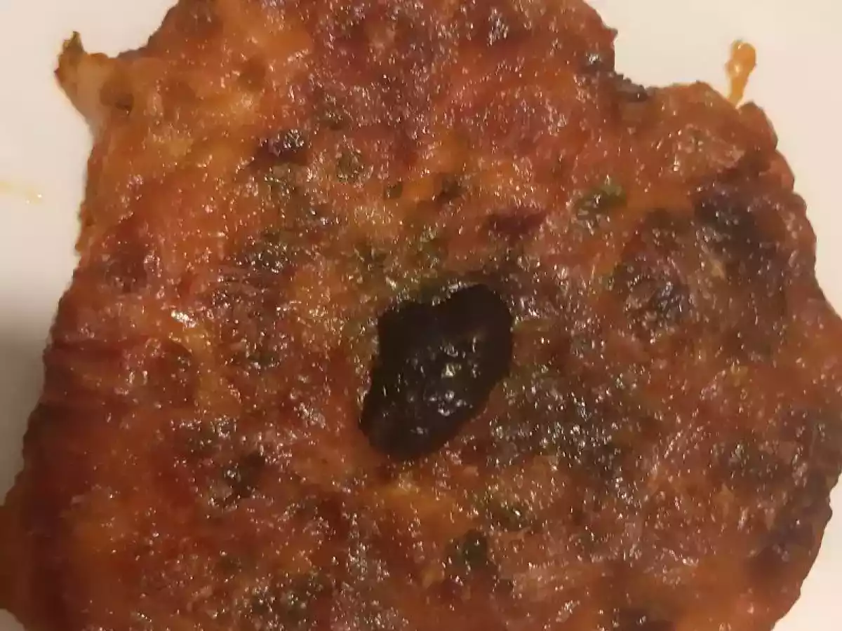 Cote de Porc au Four façon Pizza