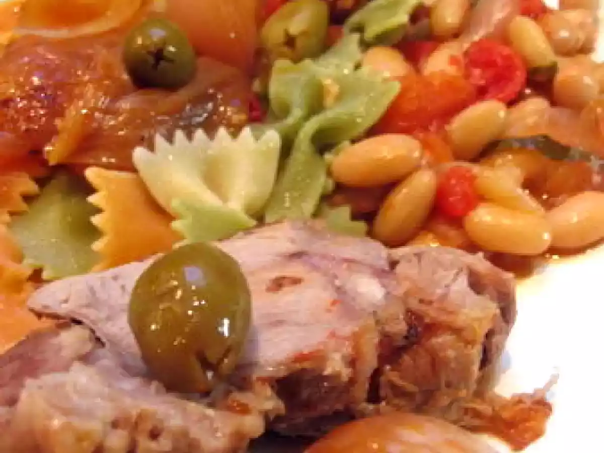 Côte de veau au jus d'ail et olives - photo 3