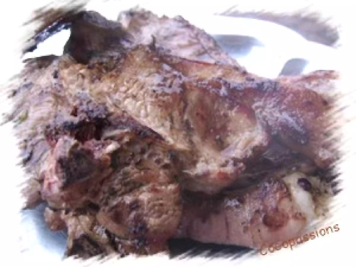 Côtelettes d'agneau flambées au whisky