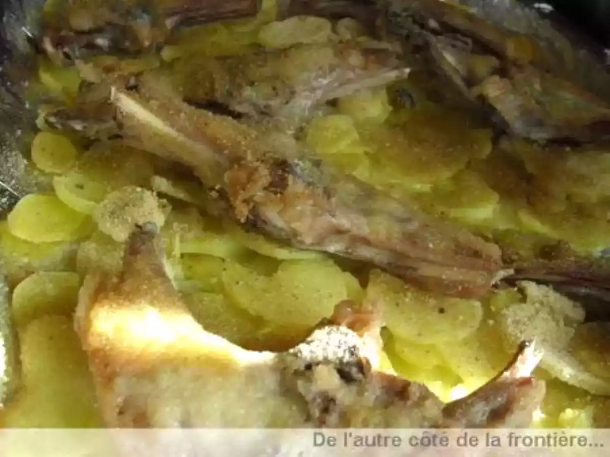 Côtelettes d'agneau gratinées