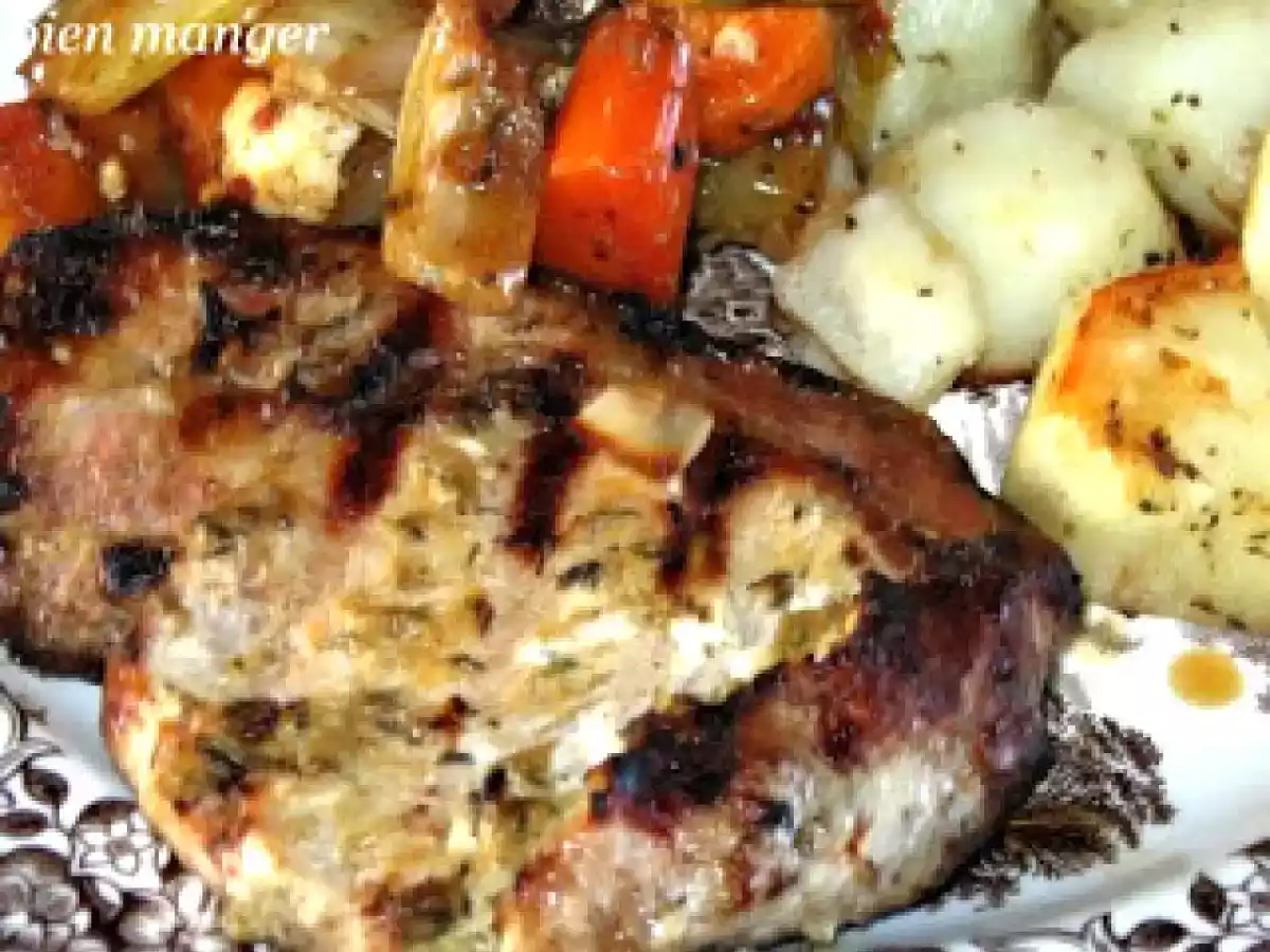 Côtelettes de porc à la jamaïcaine