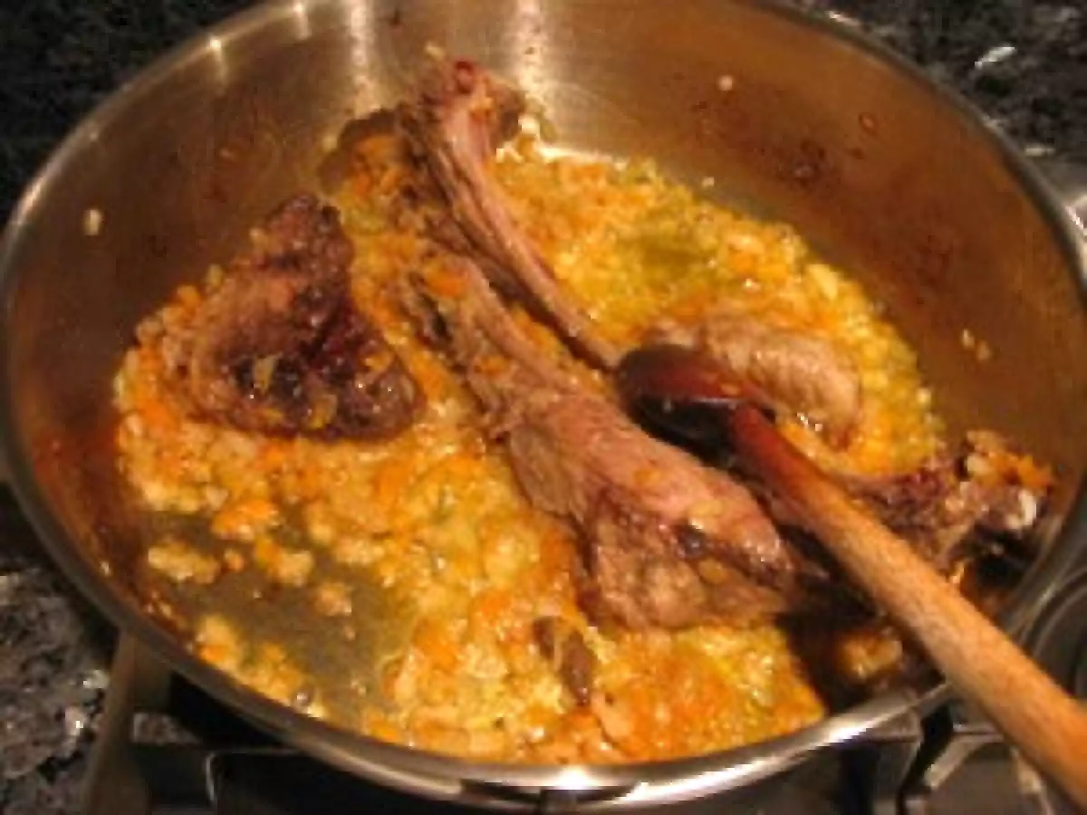 Côtelettes de sanglier, sauce poivrade à ma façon et purée de légumineuses - photo 5