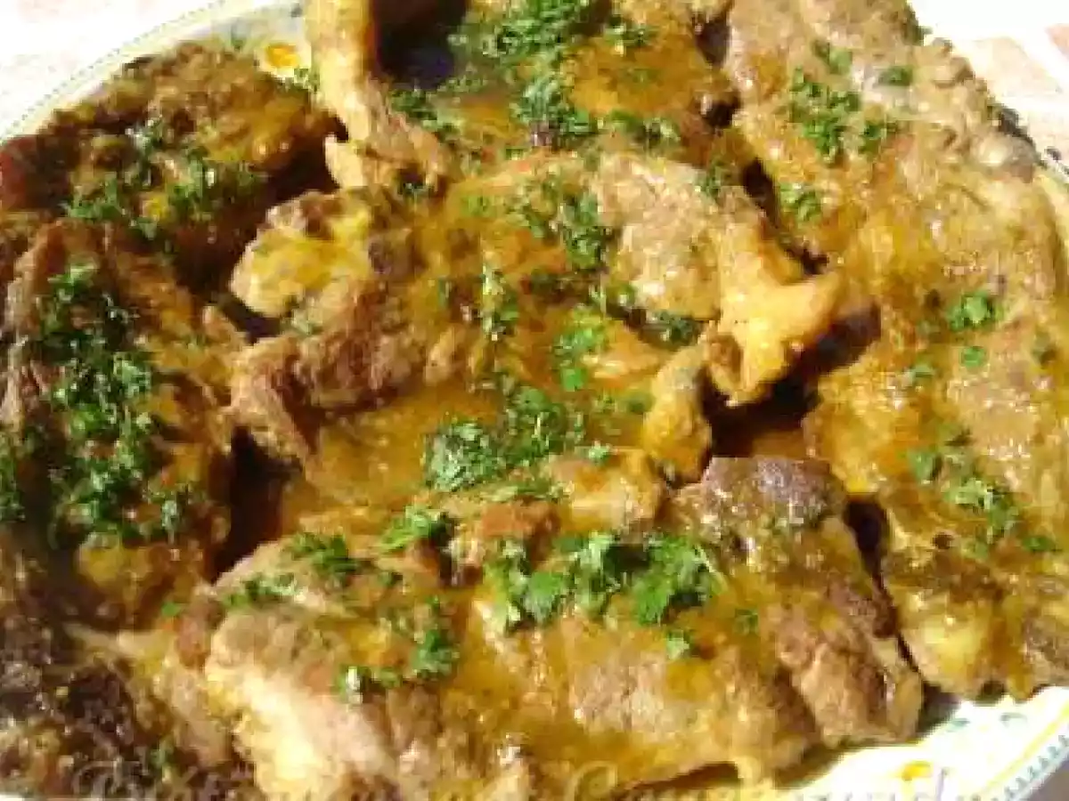 Côtes de porc au miel et au curry