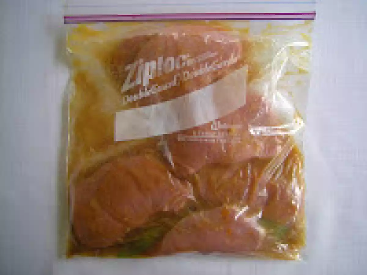 Côtes de porc marinées à l'orange et à la sauge fraîche - photo 4