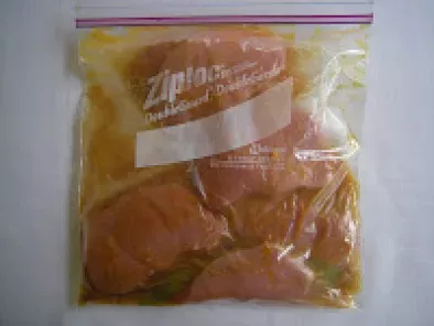 Côtes de porc marinées à l'orange et à la sauge fraîche - photo 4