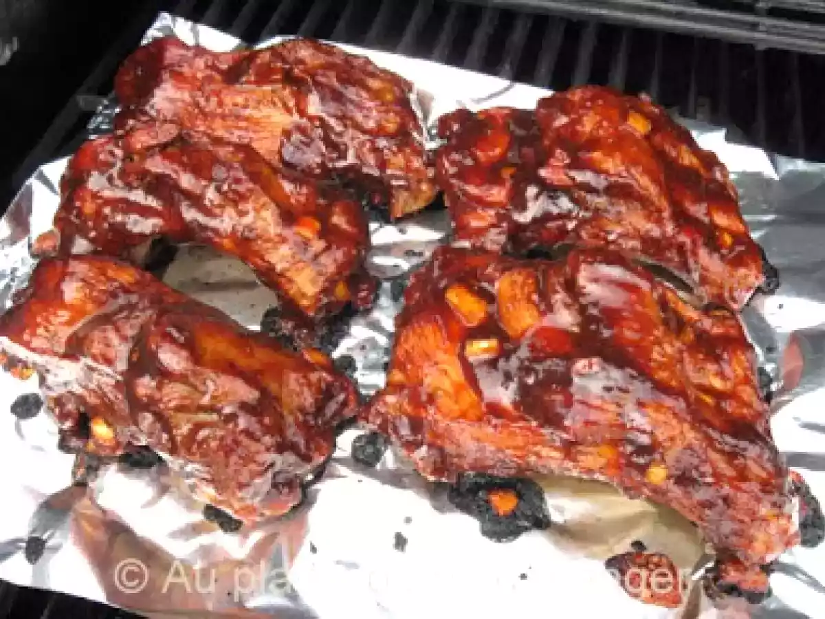 Côtes levées style cajun