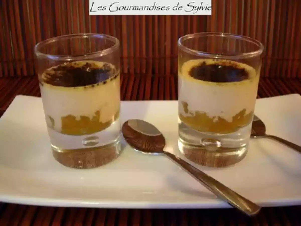 Coucou me revoilou ! - Mise en Bouche en Verrine Foie gras-Mangue-Ananas