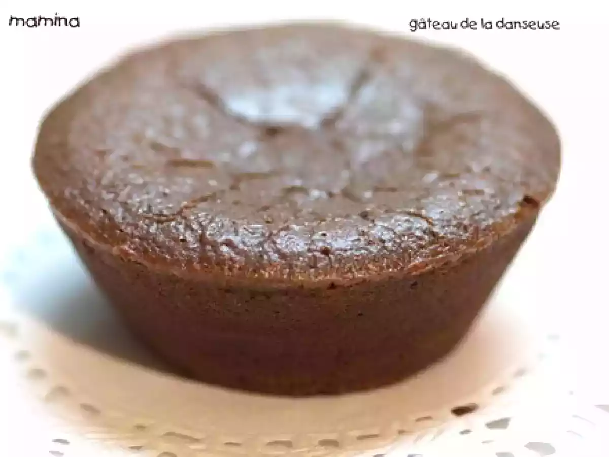 Coulant au chocolat et aux noisettes, sans beurre ou le gâteau de la danseuse - photo 2