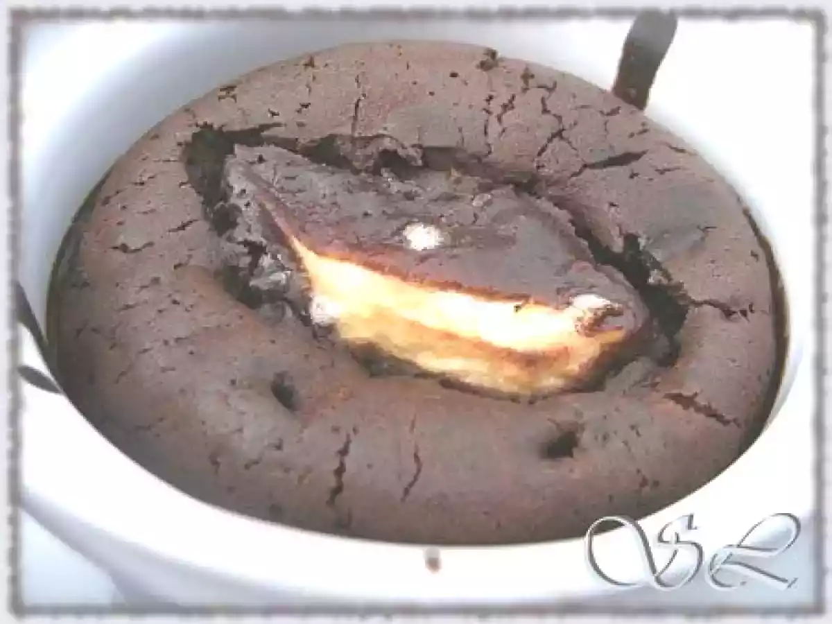 Coulant chocolat coeur de pomme - photo 2