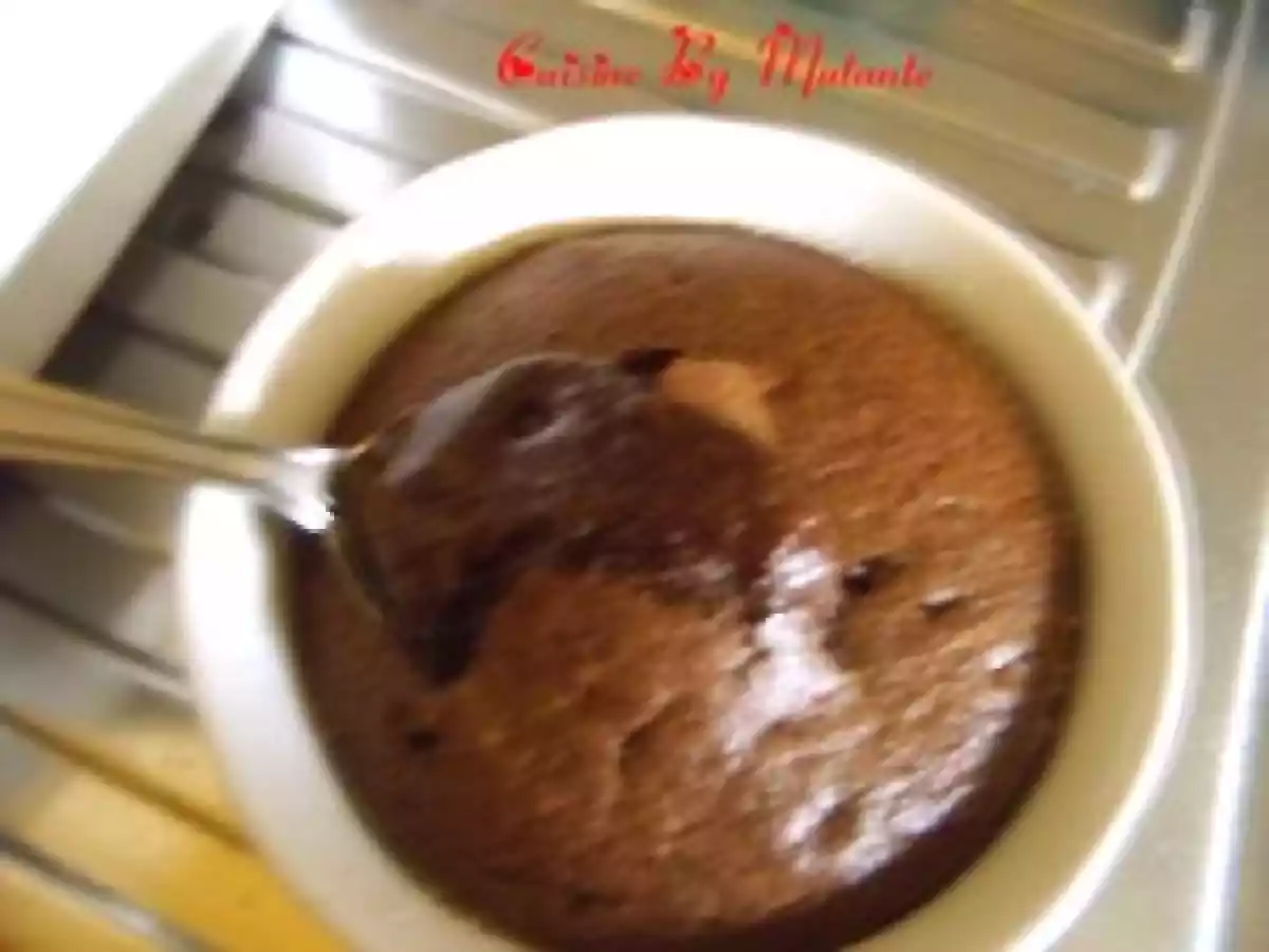 Coulant/moelleux au chocolat et cardamone pour 1 personne! - photo 2
