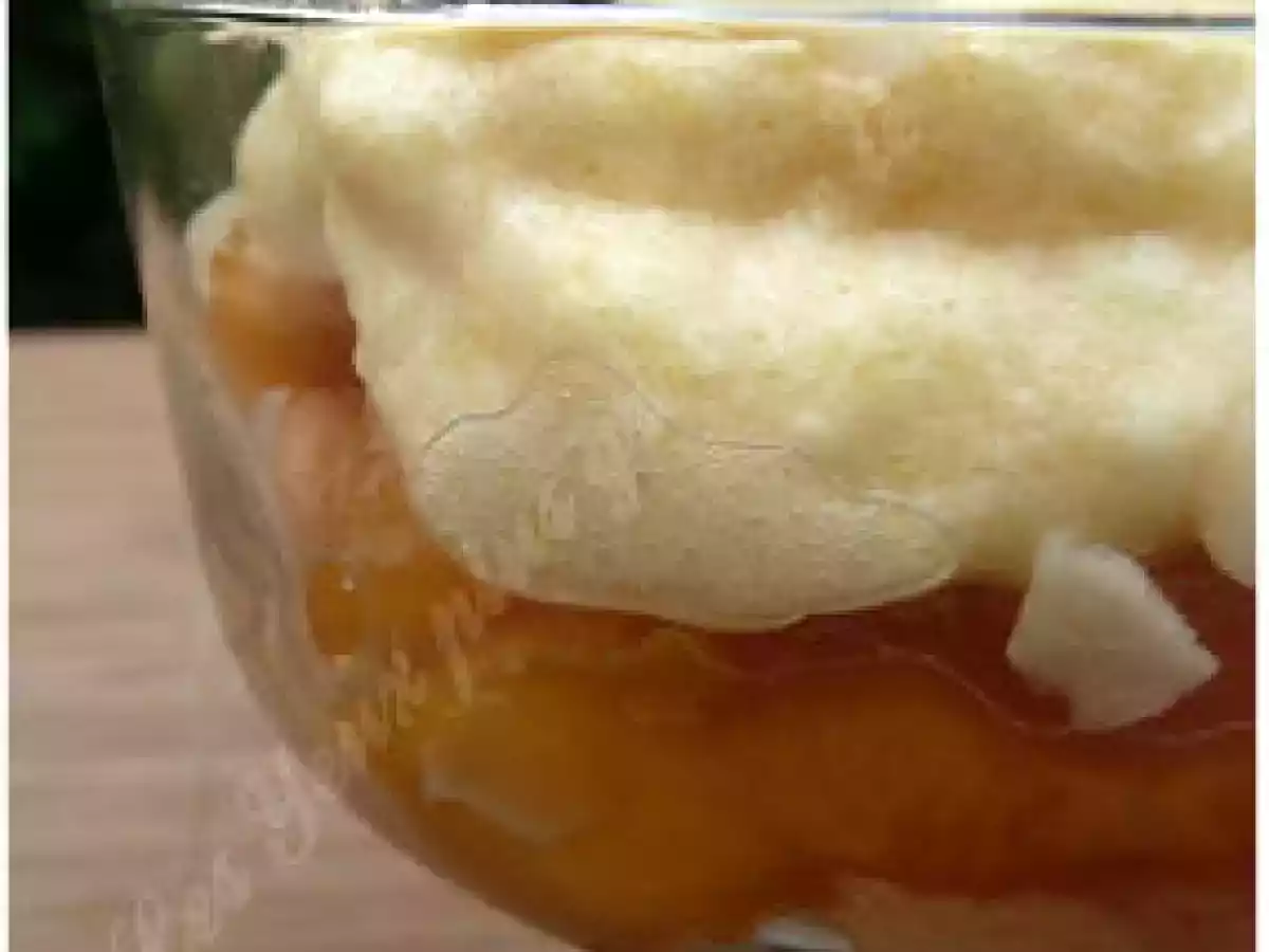 Coupe comme une charlotte aux pêches - photo 2