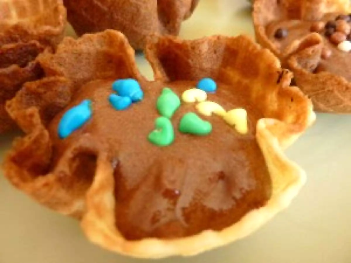 Coupe gaufrette et sa mousse chocolat - photo 3