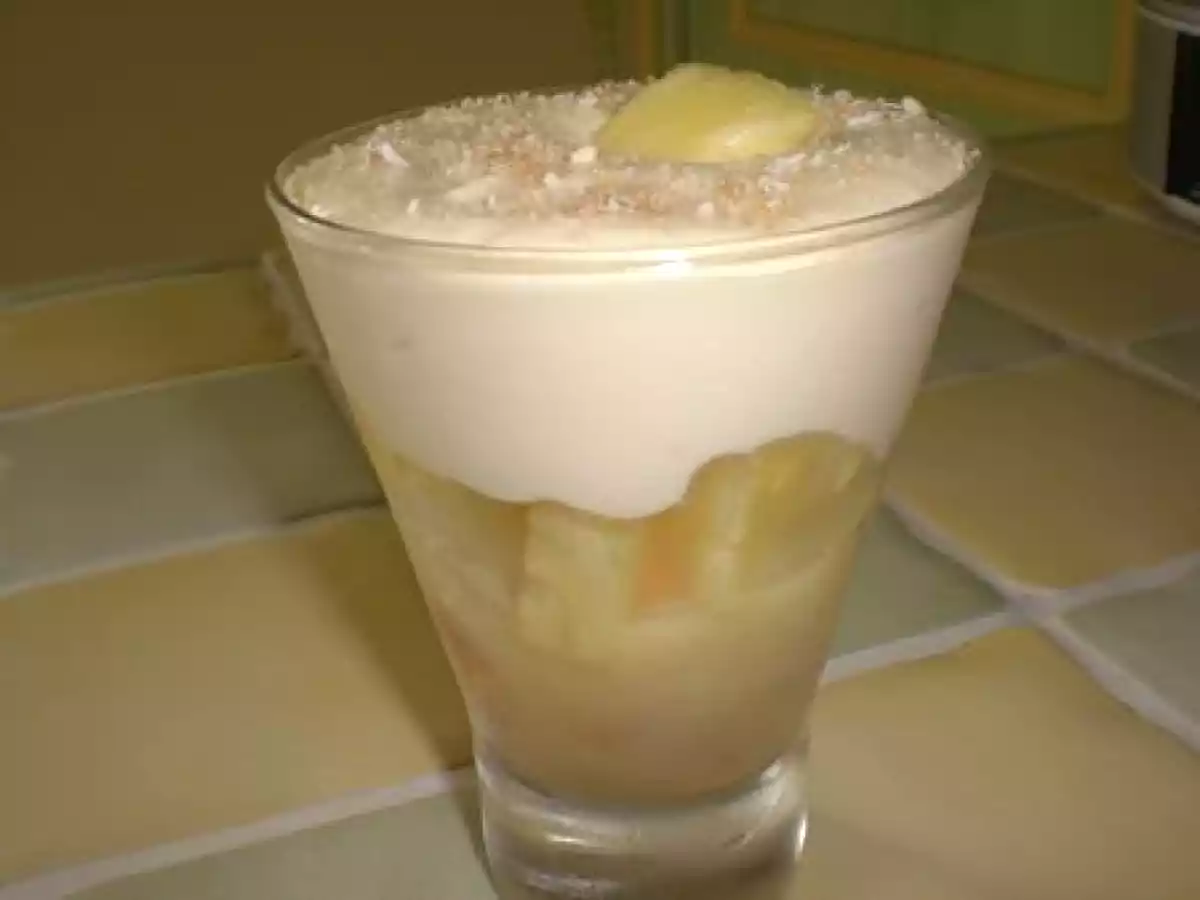 COUPE TIRAMISU A L'ANANAS FRAIS