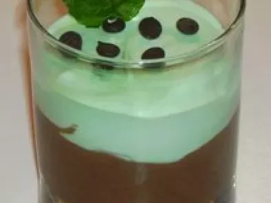 Coupes after-eight menthe/chocolat