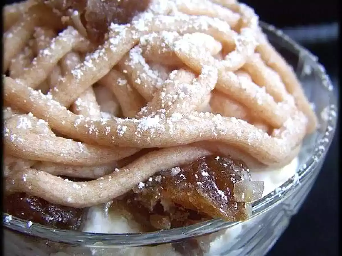 Coupes monts-blancs aux marrons glacés - photo 2