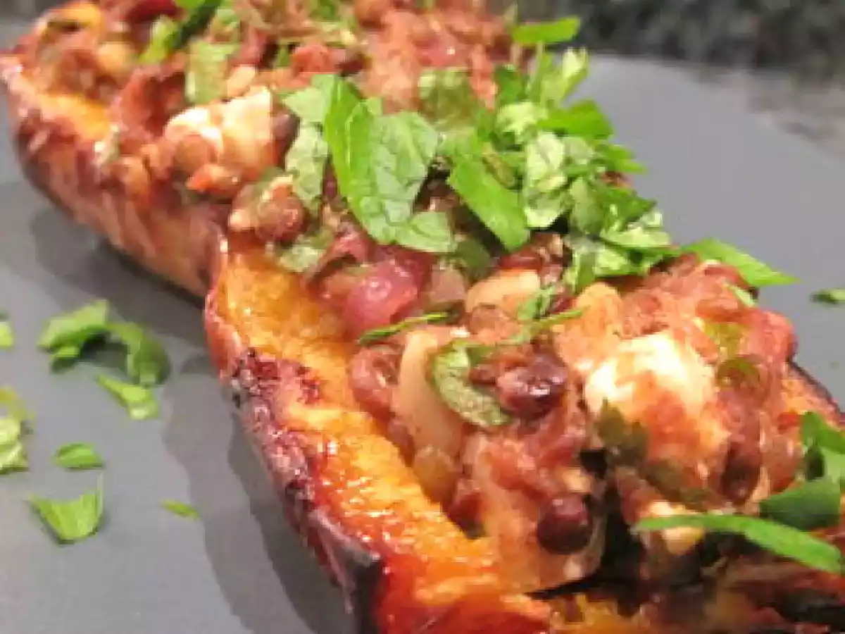 Courge butternut farcie de lentilles parfumées - photo 2