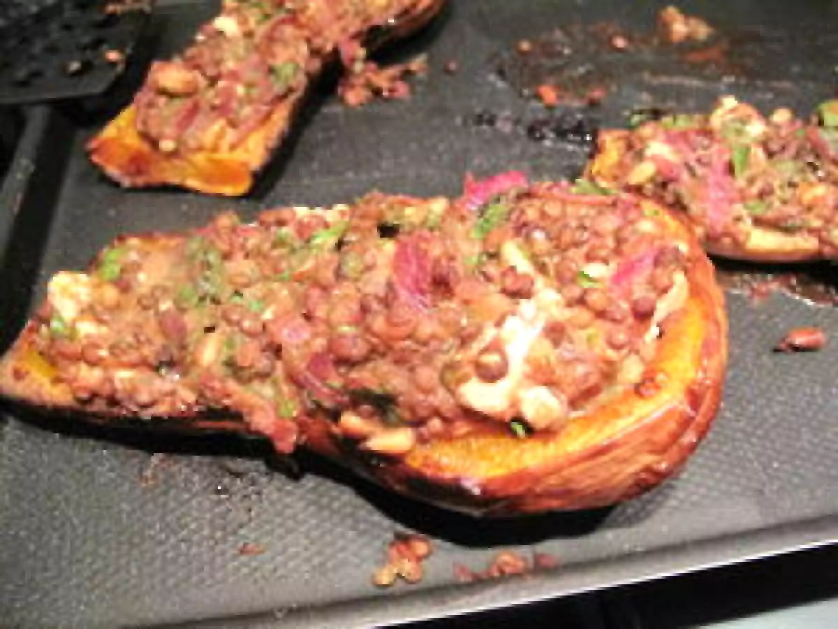 Courge butternut farcie de lentilles parfumées - photo 4