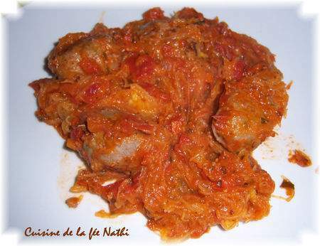 Courge spaghetti en sauce tomate, Recette Ptitchef