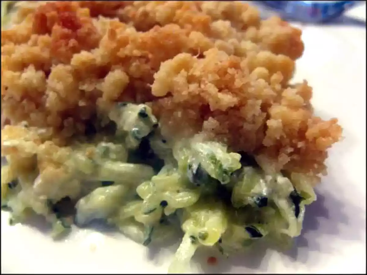 Courgettes au chèvre en crumble. - photo 2