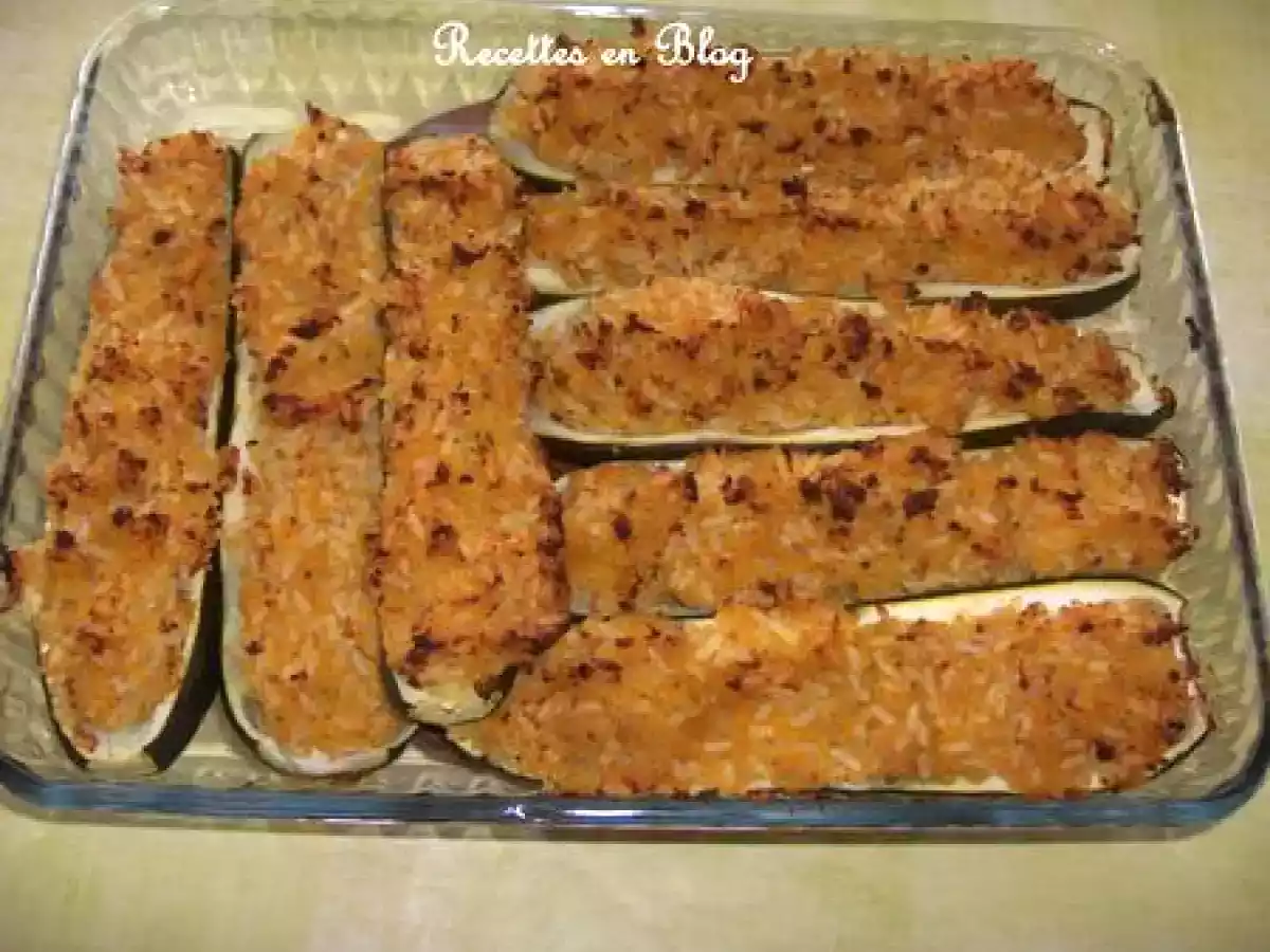 COURGETTES FARCIES AU RIZ ET CAROTTES CONFITES - photo 3