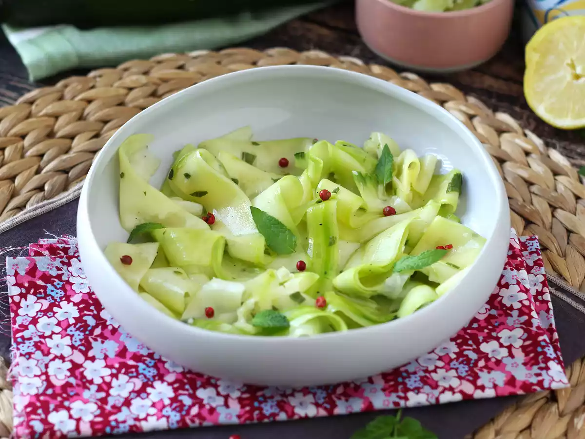 Courgettes marinées, le carpaccio de légumes parfait pour l'été ! - photo 4