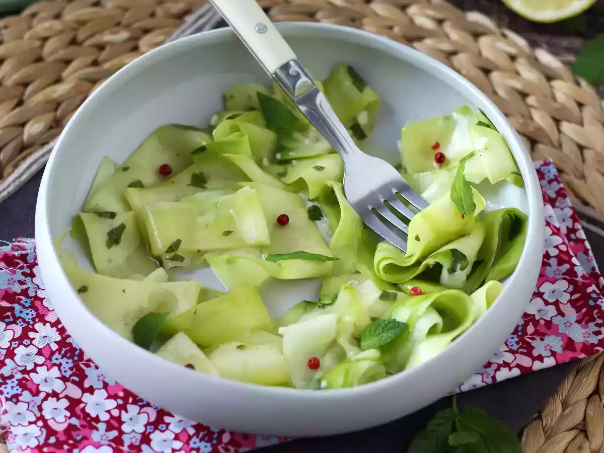 Courgettes marinées, le carpaccio de légumes parfait pour l'été ! - photo 5
