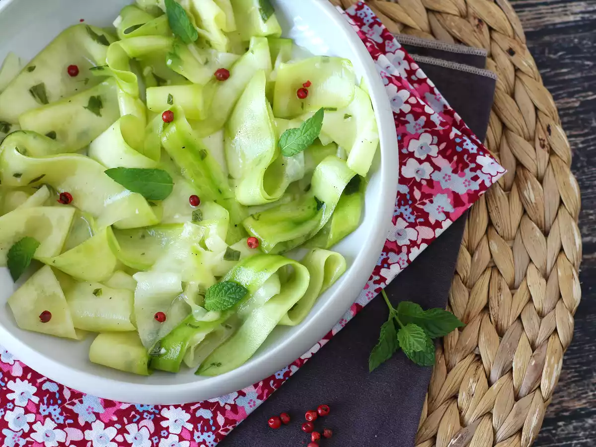 Courgettes marinées, le carpaccio de légumes parfait pour l'été ! - photo 6