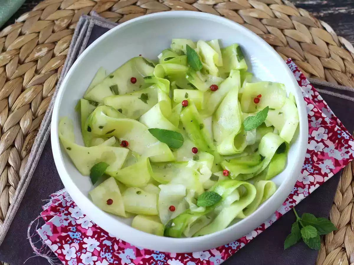 Courgettes marinées, le carpaccio de légumes parfait pour l'été ! - photo 7