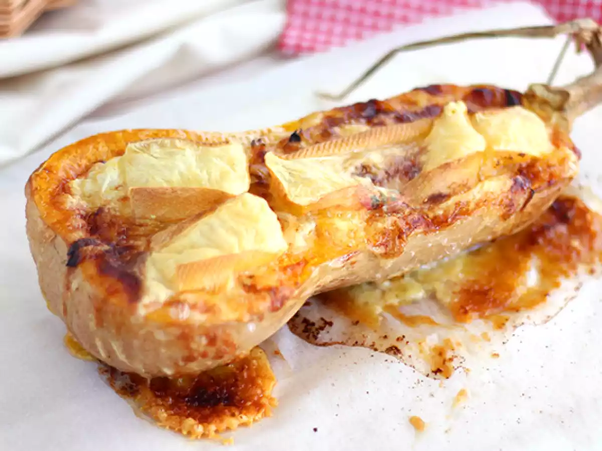 Courgiflette - Courge butternut façon tartiflette - photo 2