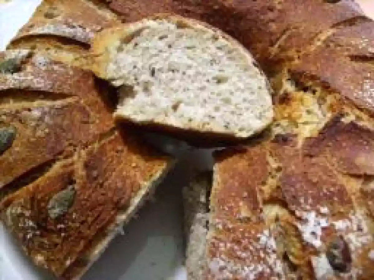 Couronne au Levain Flocons de sarrasin et Multi-Graines