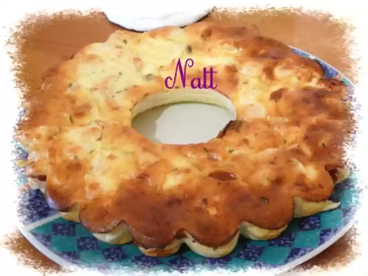 Couronne au saumon, crevettes et surimi