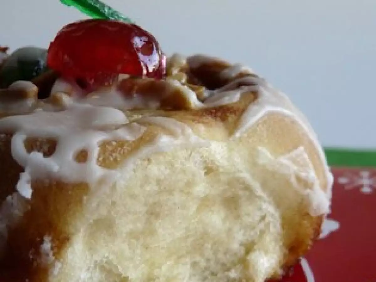 Couronne briochée aux fruits confits & amandes - photo 5