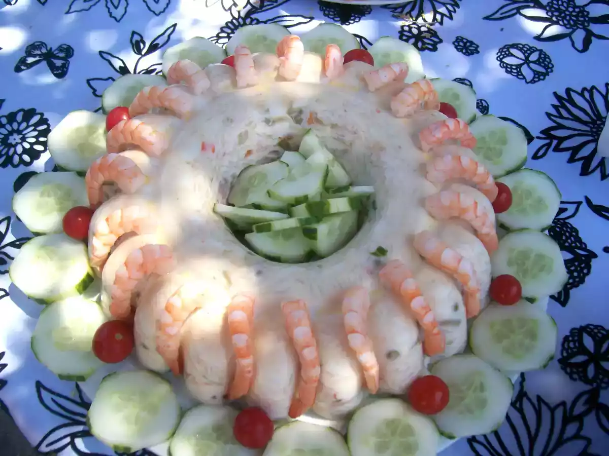 Couronne d'été au riz