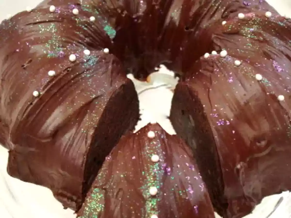 COURONNE DE CHOCOLAT A LA POMME DE TERRE