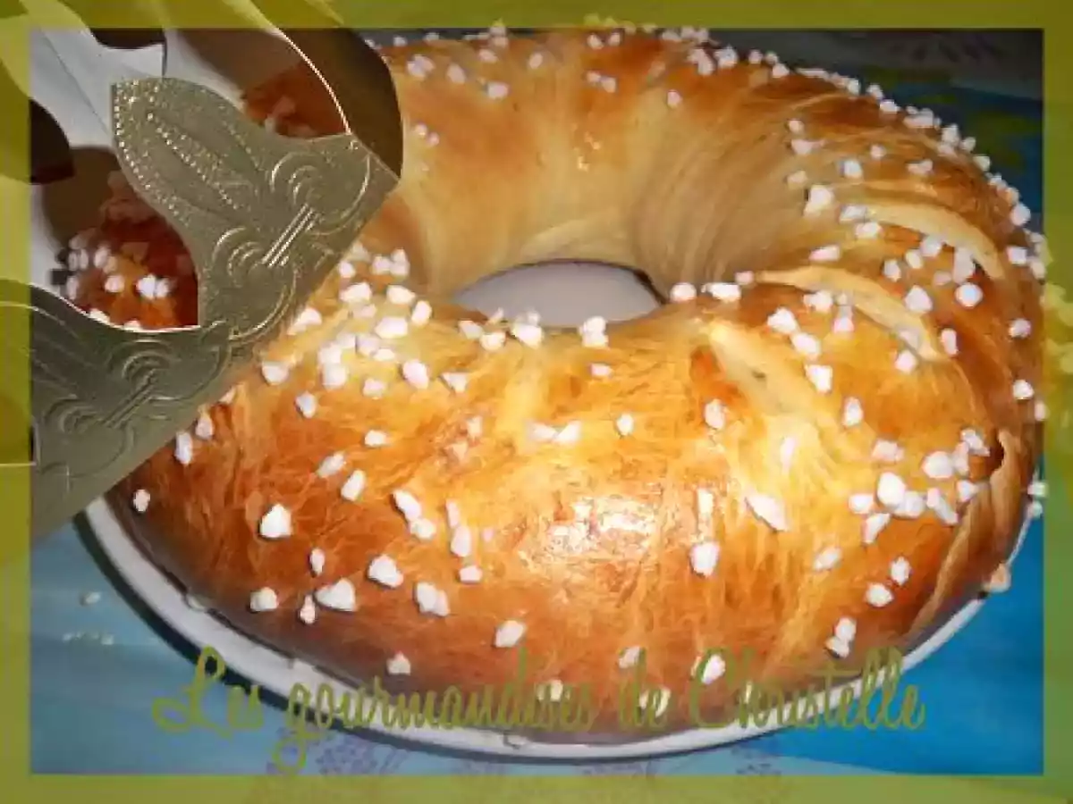 Couronne des rois briochée