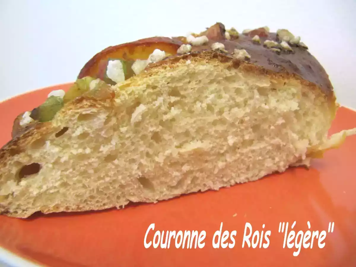 COURONNE DES ROIS LEGERE AU YAOURT