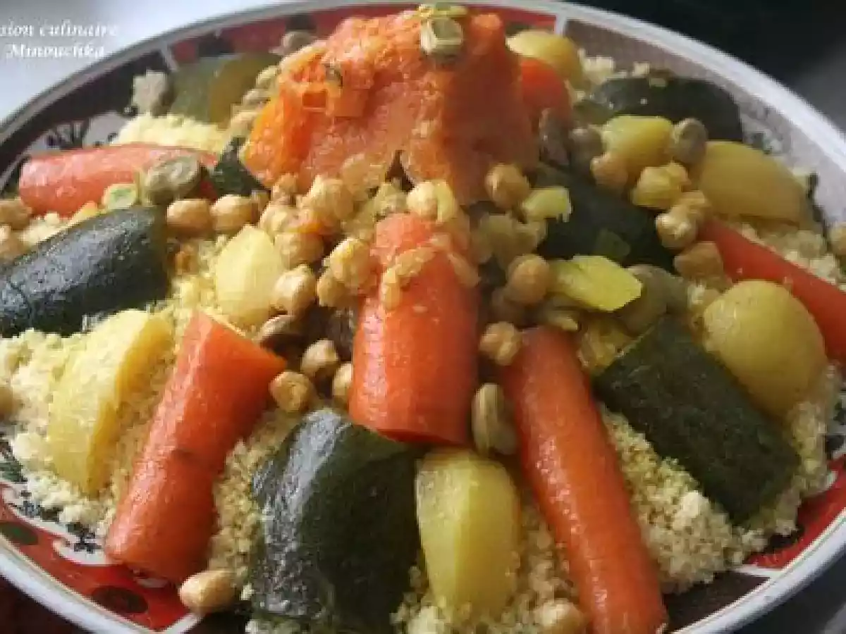 Couscous à la Marocaine par étapes et quelques astuces