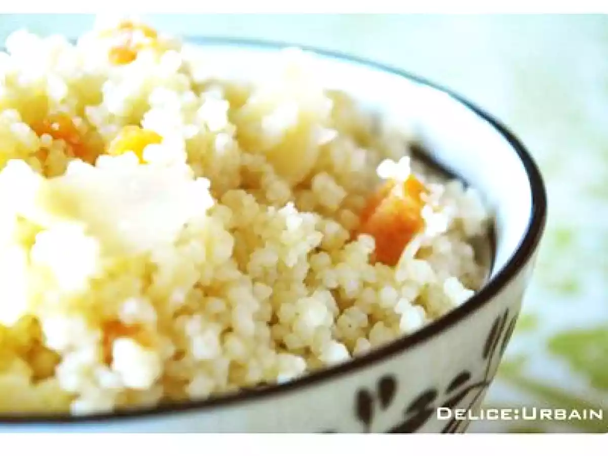 COUSCOUS aux ABRICOTS SECS et aux AMANDES - photo 2