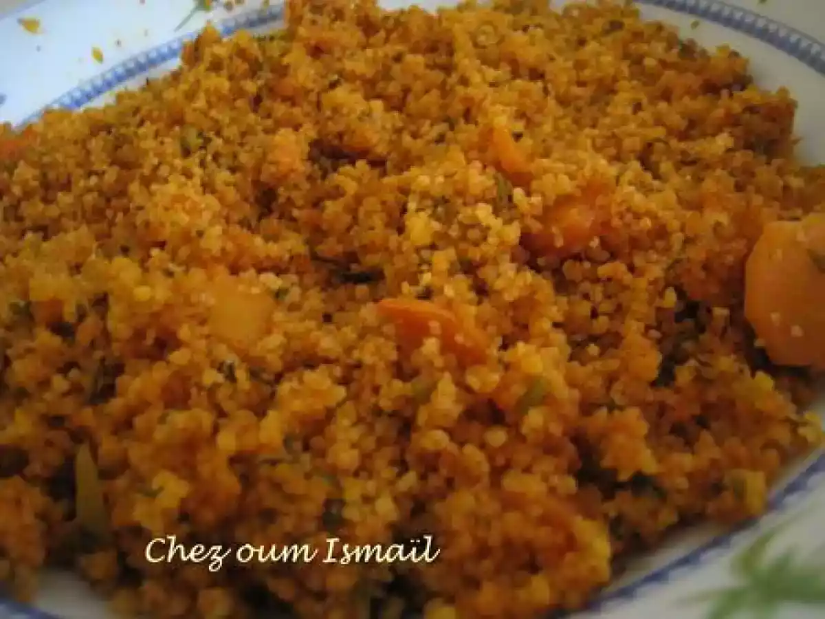 Couscous aux fanes de carottes - photo 2
