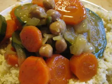 Couscous aux légumes aux épices douces
