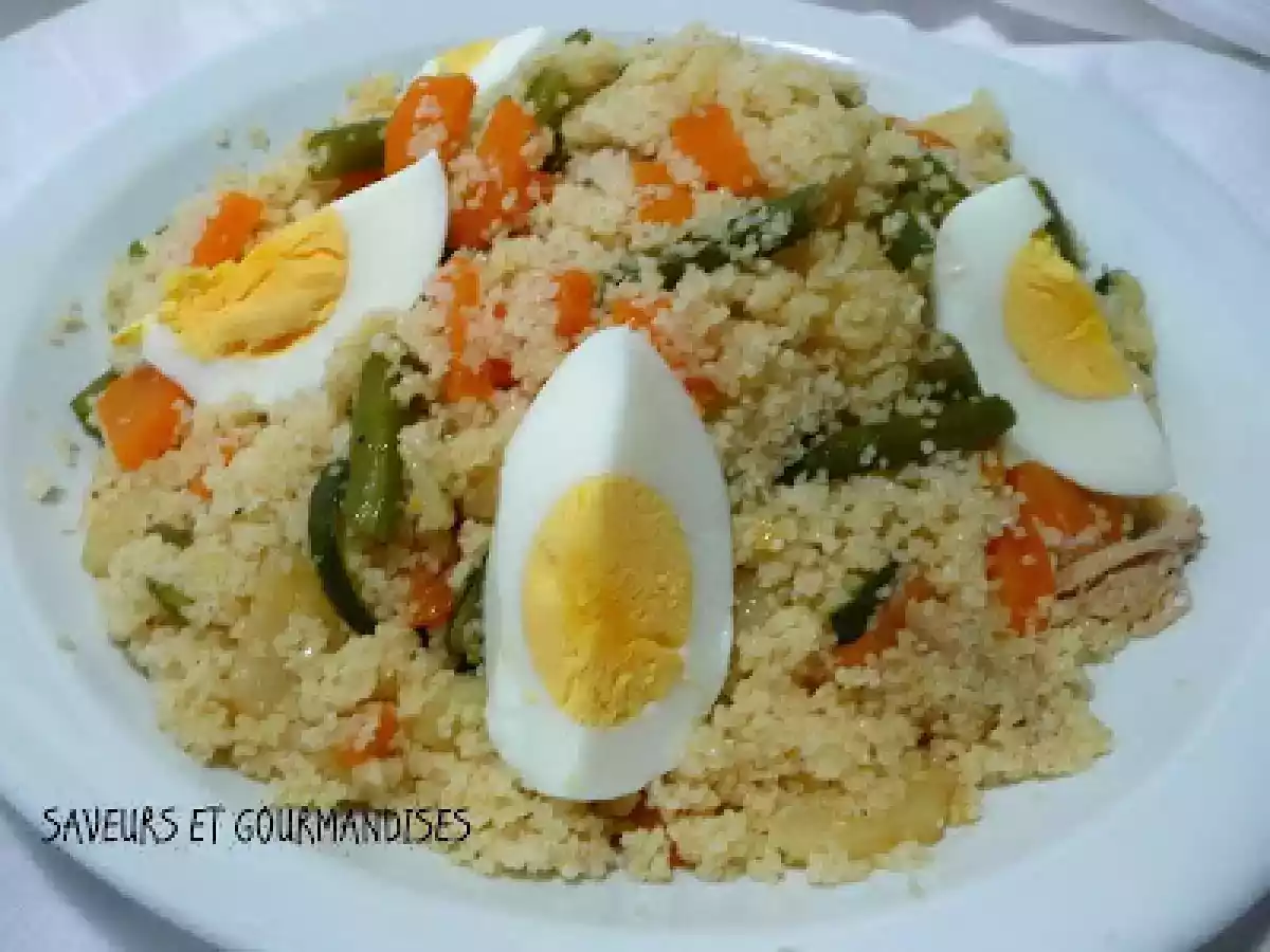 COUSCOUS AUX LEGUMES VAPEUR. - photo 3