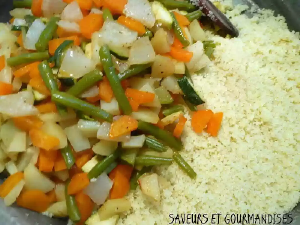 COUSCOUS AUX LEGUMES VAPEUR. - photo 4